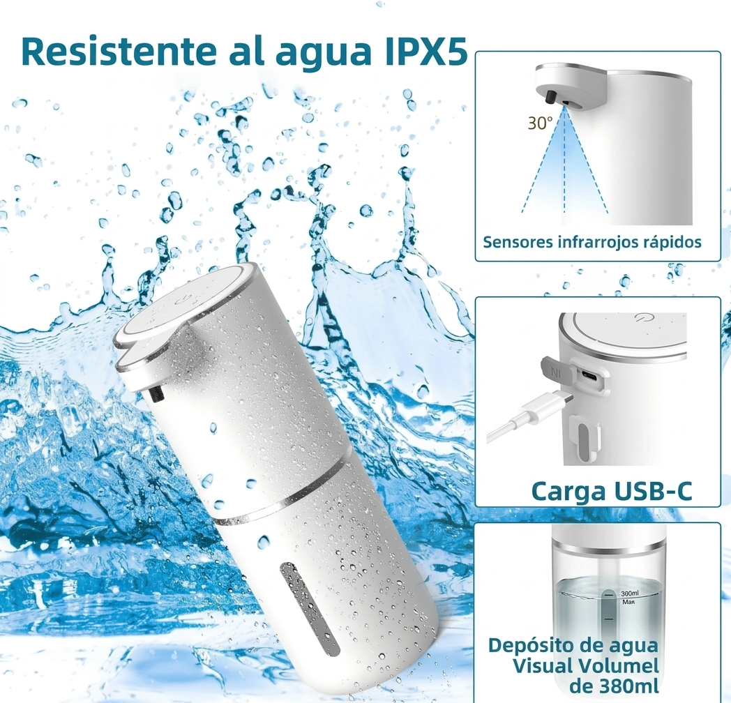 Dispensador Inteligente de Jabón - Nōto Essentials