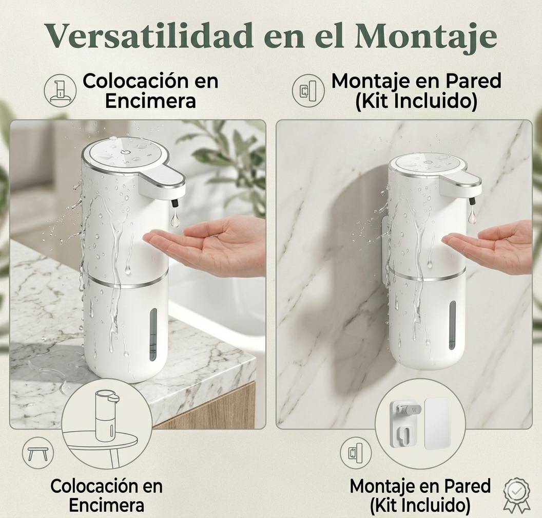 Dispensador Inteligente de Jabón - Nōto Essentials